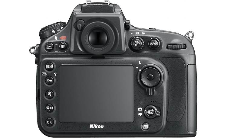Nikon D800 (no lens included) Back