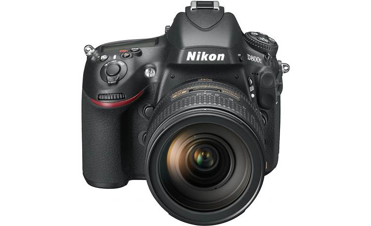 Nikon D800E (no lens included) high front angle, with lens (not included)