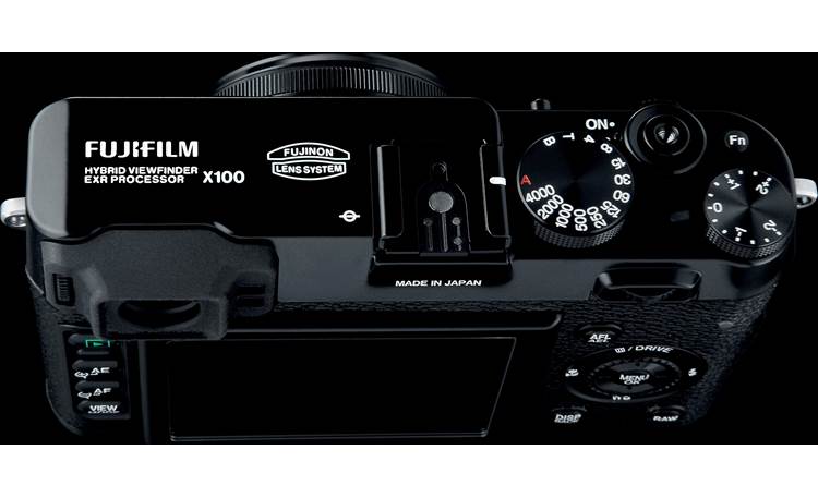 Fujifilm X100 Black Limited Edition Back
