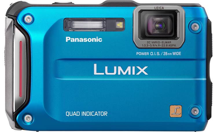 Panasonic Lumix DMC-TS4 Facing front - Blue