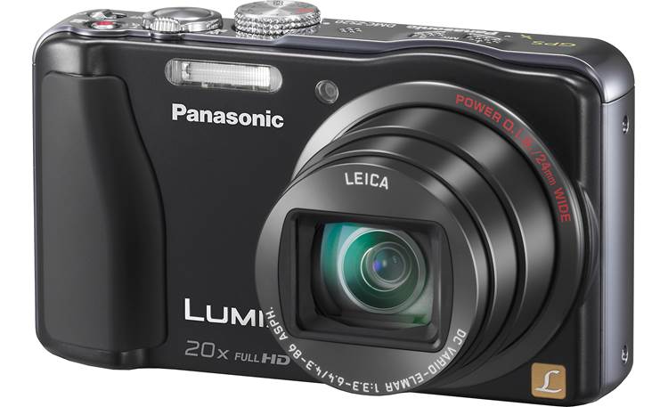 Panasonic Lumix DMC-ZS20 Front - Black