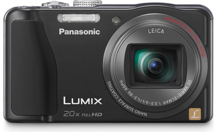 Panasonic Lumix DMC-ZS20 Facing front - Black