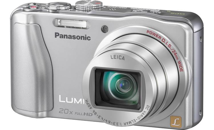 Panasonic Lumix DMC-ZS20 Front - Silver