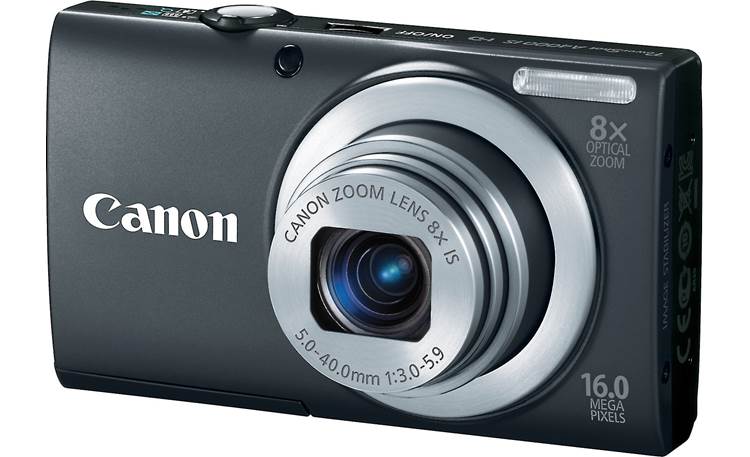 Canon PowerShot A4000 IS Front - Black