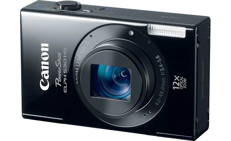 Canon PowerShot Elph 530 HS Front - Black