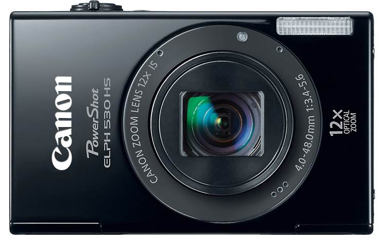 Canon PowerShot Elph 530 HS Face front - Black