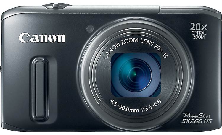 Canon PowerShot SX260 HS Facing front - Black