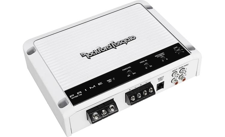 Rockford Fosgate M750-1D Compact, marine-rated design