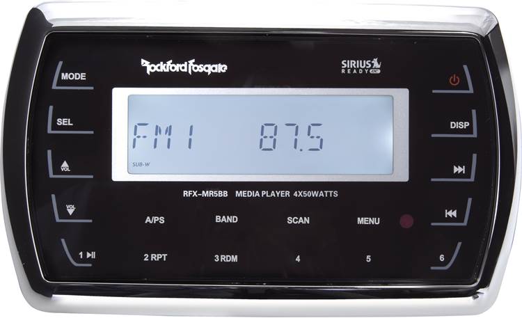 Rockford Fosgate RFX3000 You'll need this remote (not included)