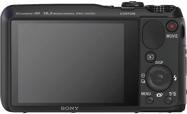 Sony Cyber-Shot® DSC-HX20V Back