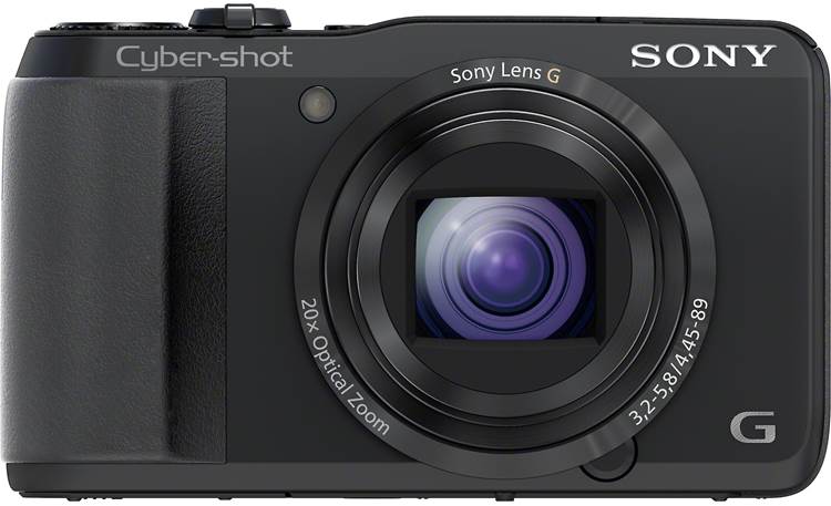 Sony Cyber-Shot® DSC-HX20V Front, straight-on