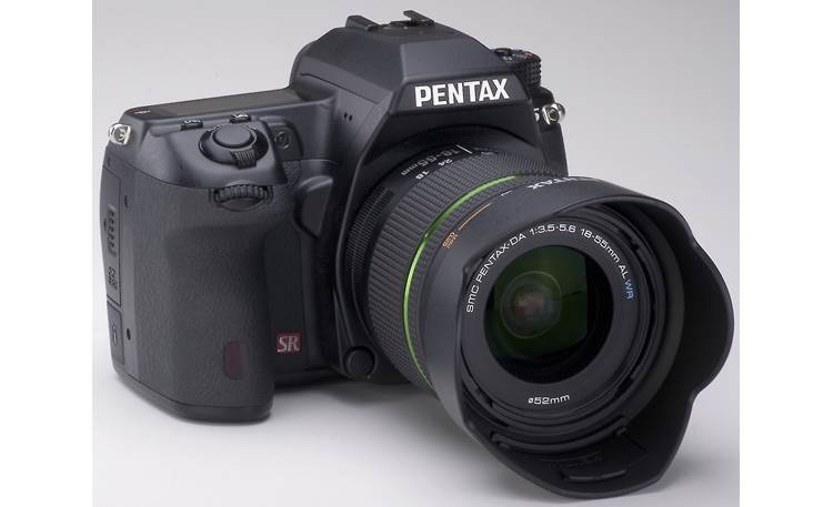 Pentax K-5 Kit Front, 3/4 view, left side