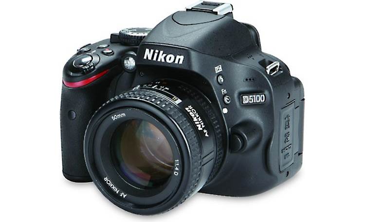 Nikon AF Nikkor 50mm f/1.4D Shown mounted to Nikon D5100 (Not included)