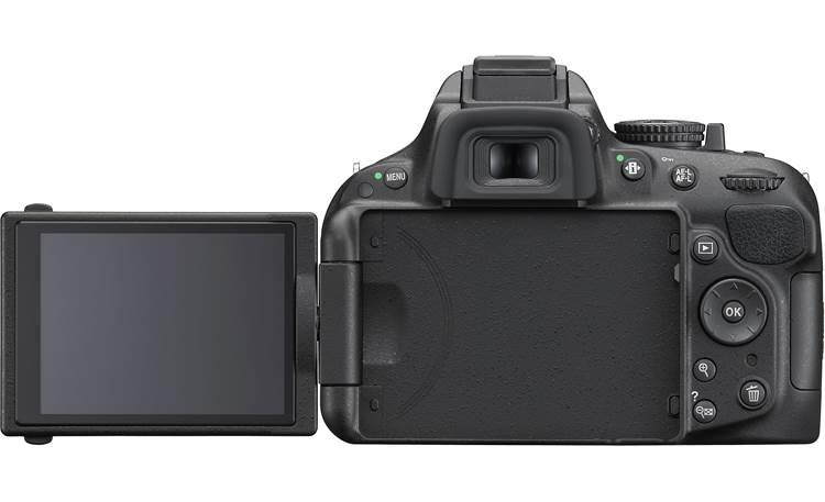 Nikon D5200 Kit LCD monitor rotated to side