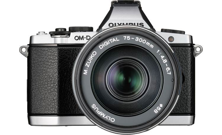 Olympus M. Zuiko Digital ED 75-300mm II f/4.8-6.7 Shown mounted on OM-D camera (not included)