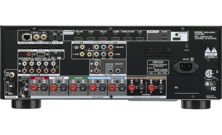 Denon AVR-X3000 IN-Command <!--aa-->Back
