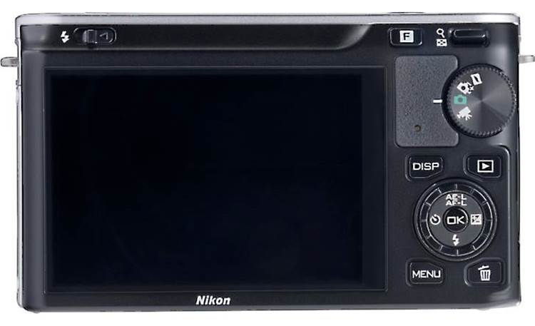 Nikon 1 J1 w/10-30mm VR Lens Back