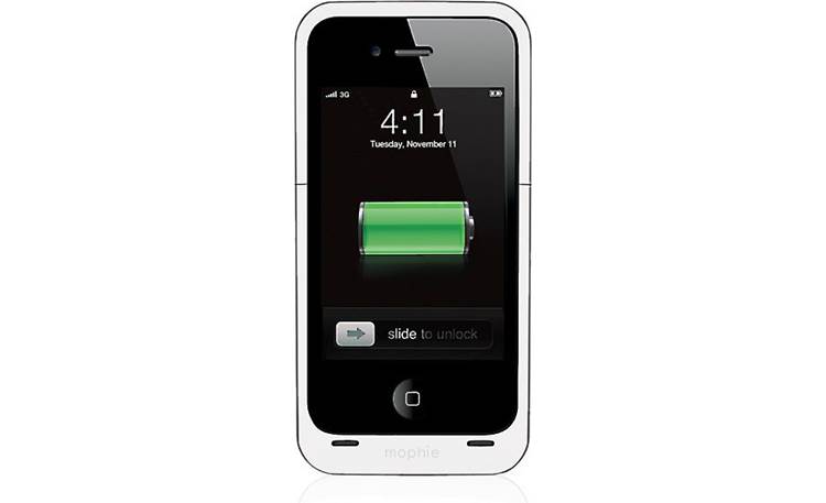 mophie juice pack air White - front view (iPhone not included)