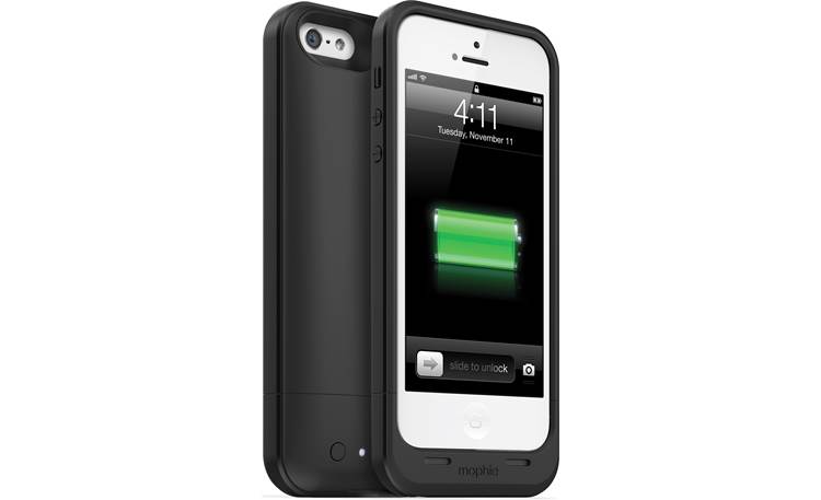 mophie juice pack air Black - back and front view (iPhone 5 not included)