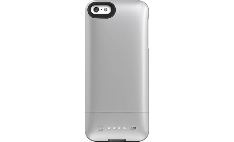 mophie juice pack helium™ Silver - back view