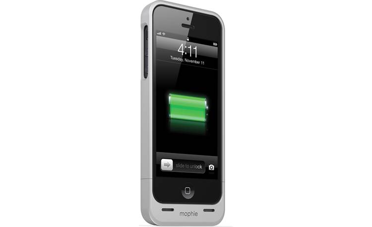 mophie juice pack helium™ Silver (iPhone 5 not included)