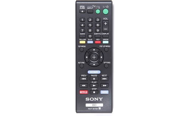 Sony BDP-S3100 Remote