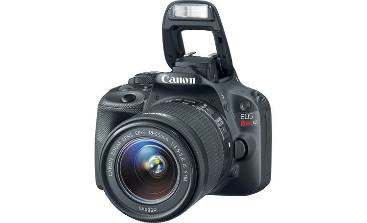 Canon EOS Rebel SL1 Kit Shown with on-board flash extended
