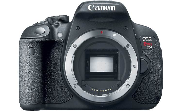 Canon EOS Rebel T5i Telephoto Kit Front, straight-on (body only)