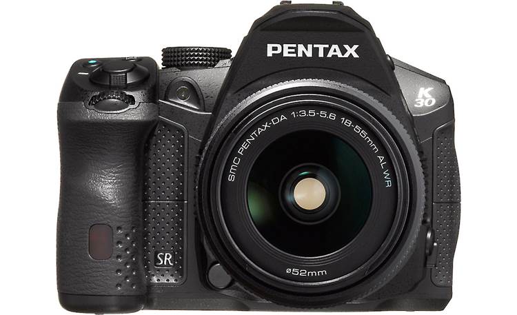 Pentax K-30 with 3X WR Zoom Lens Front, straight-on