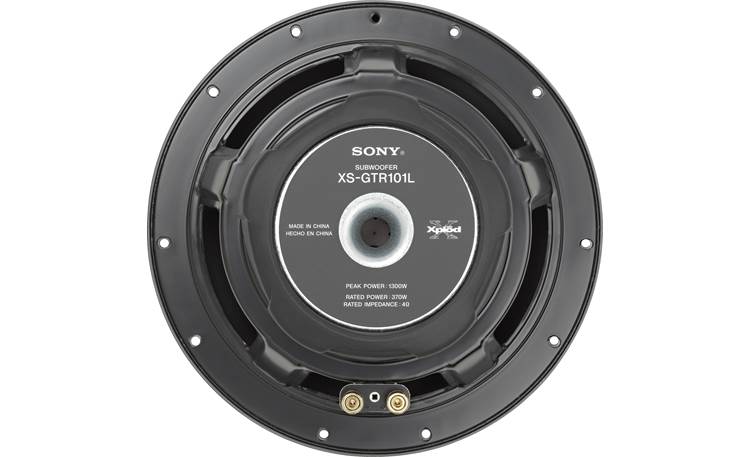 Sony XS-GTR101L Back