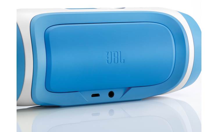 JBL Charge Blue - back view