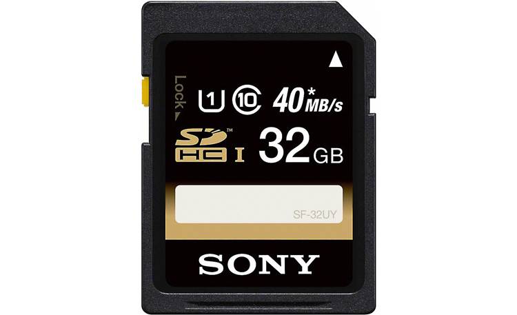Sony SDHC UHS-1 Memory Card Front (32GB)