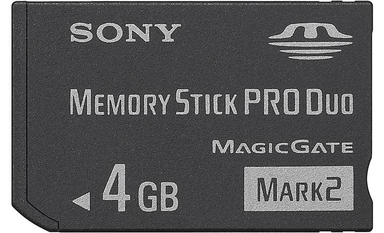 Sony Memory Stick® 4GB PRO Duo™ Mark 2 Front (4GB)