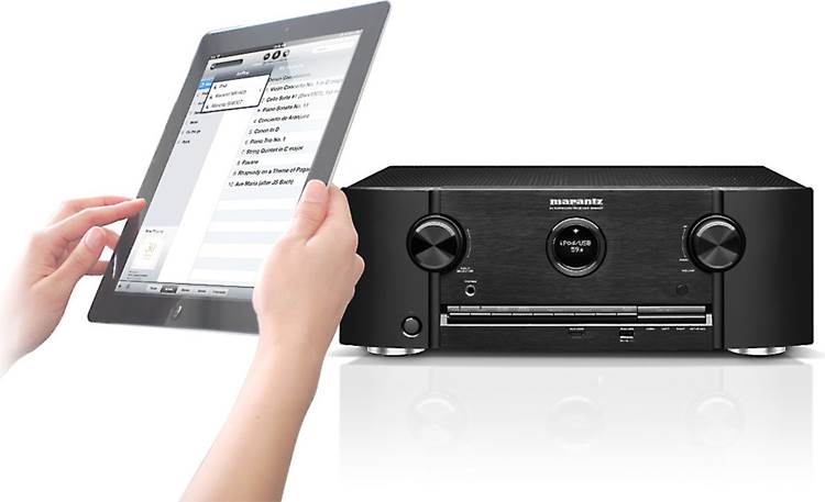 Marantz SR6008 Play music from your iPad with AirPlay (iPad not included)