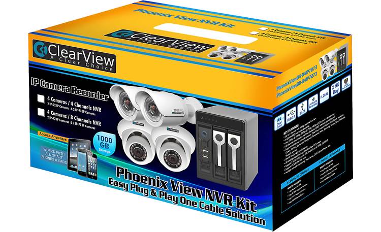 ClearView Phoenix View 4-Channel Kit In packaging