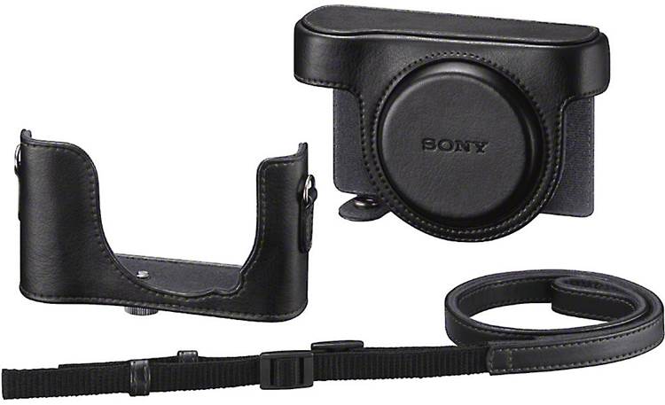 Sony LCJ-HN/B Protective Case All three sections shown