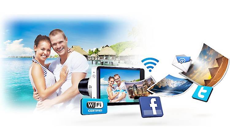 Samsung Galaxy Camera™ Built-in Wi-Fi for easy photo sharing