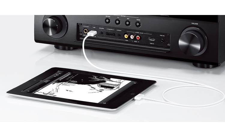 Yamaha AVENTAGE RX-A2030 Plug your iPad into the front-panel USB port for easy charging and playback