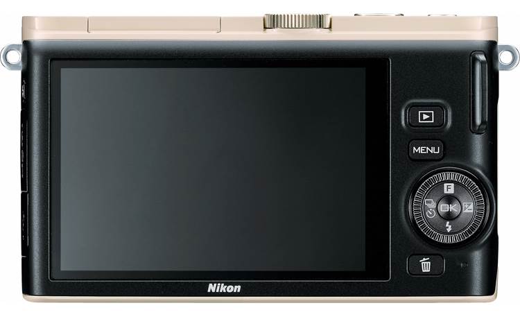 Nikon 1 J3 with Wide-range 10X Zoom Lens Back