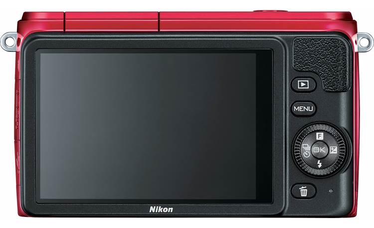 Nikon 1 S1 with Standard and Telephoto Zoom Lenses Back