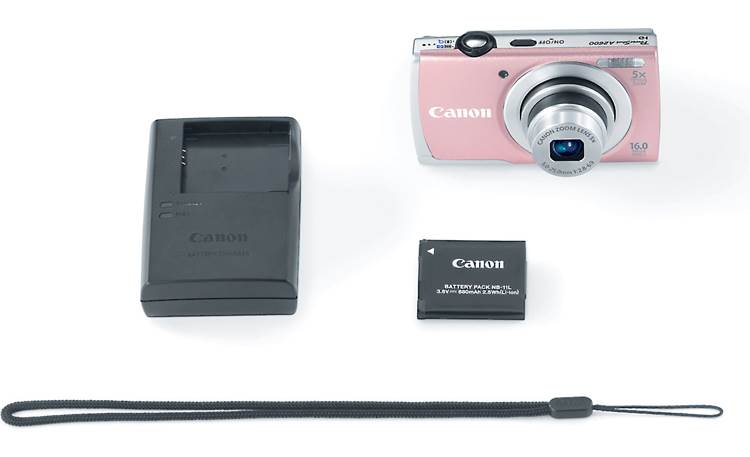 Canon PowerShot A2600 With included accessories