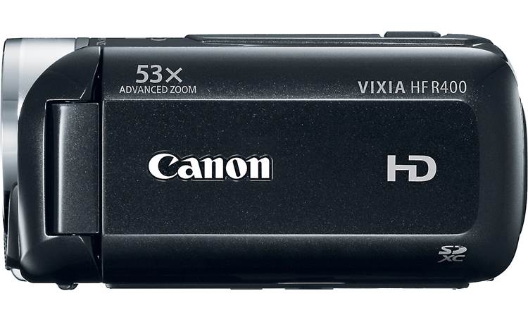 Canon VIXIA HF R400 Left side view