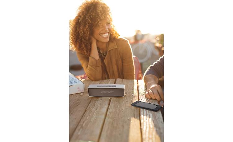 Bose® SoundLink® Mini <em>Bluetooth®</em> speaker Another potential use