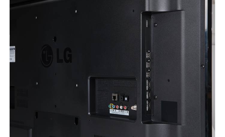 LG 50LN5700 Back (A/V inputs)