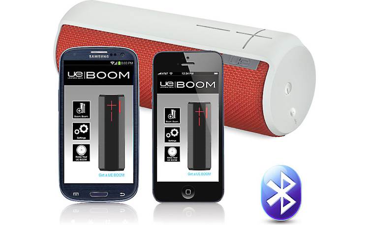 UE BOOM Red - paired with 2 devices simultaneously
