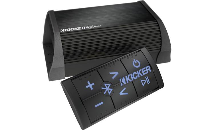 Kicker 40PXIBT50.2 Wired remote and compact amplifier