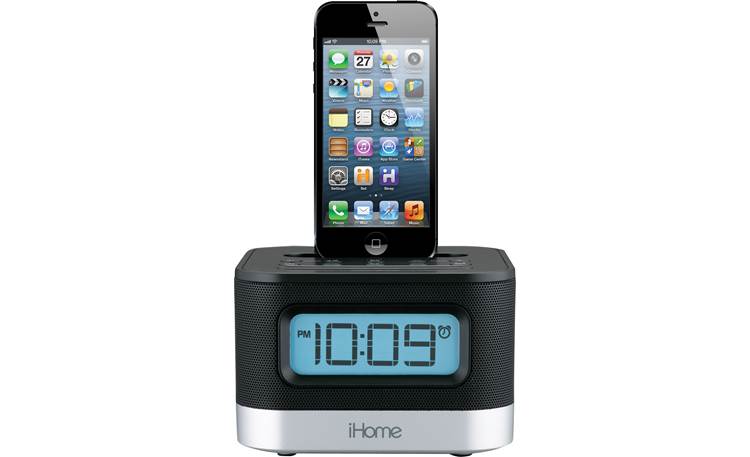 iHome IPL10 Front view (iPhone 5 not included)