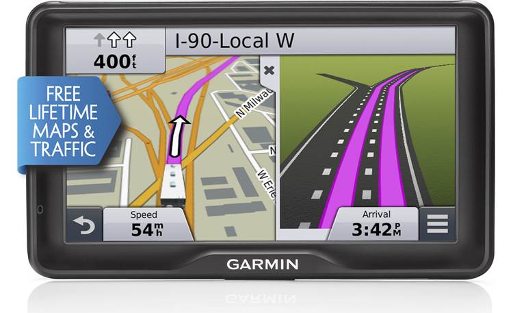 Garmin RV 760LMT Lane guidance keeps you on the right path