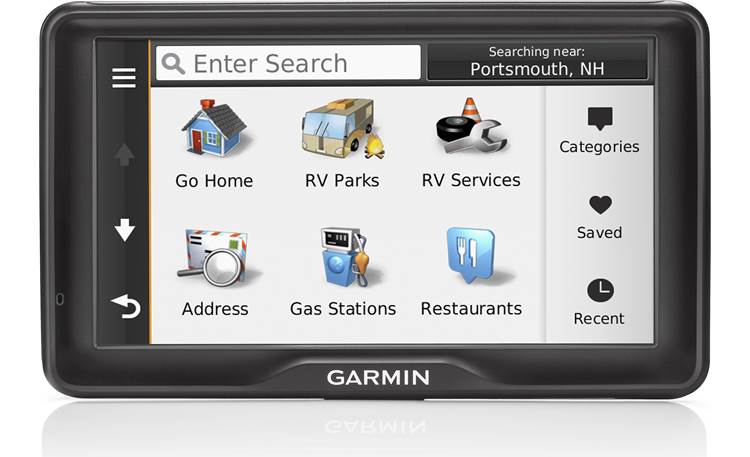Garmin RV 760LMT Locate an RV-friendly stop quickly