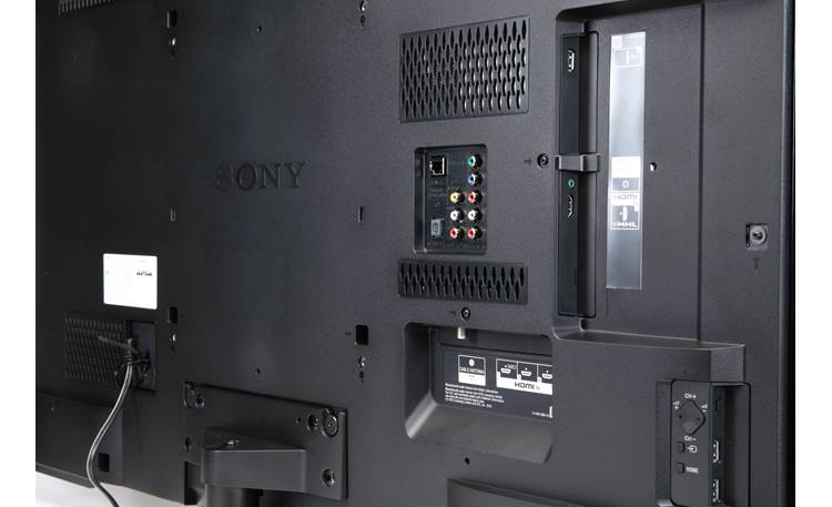 Sony KDL-47W802A Back (A/V inputs)